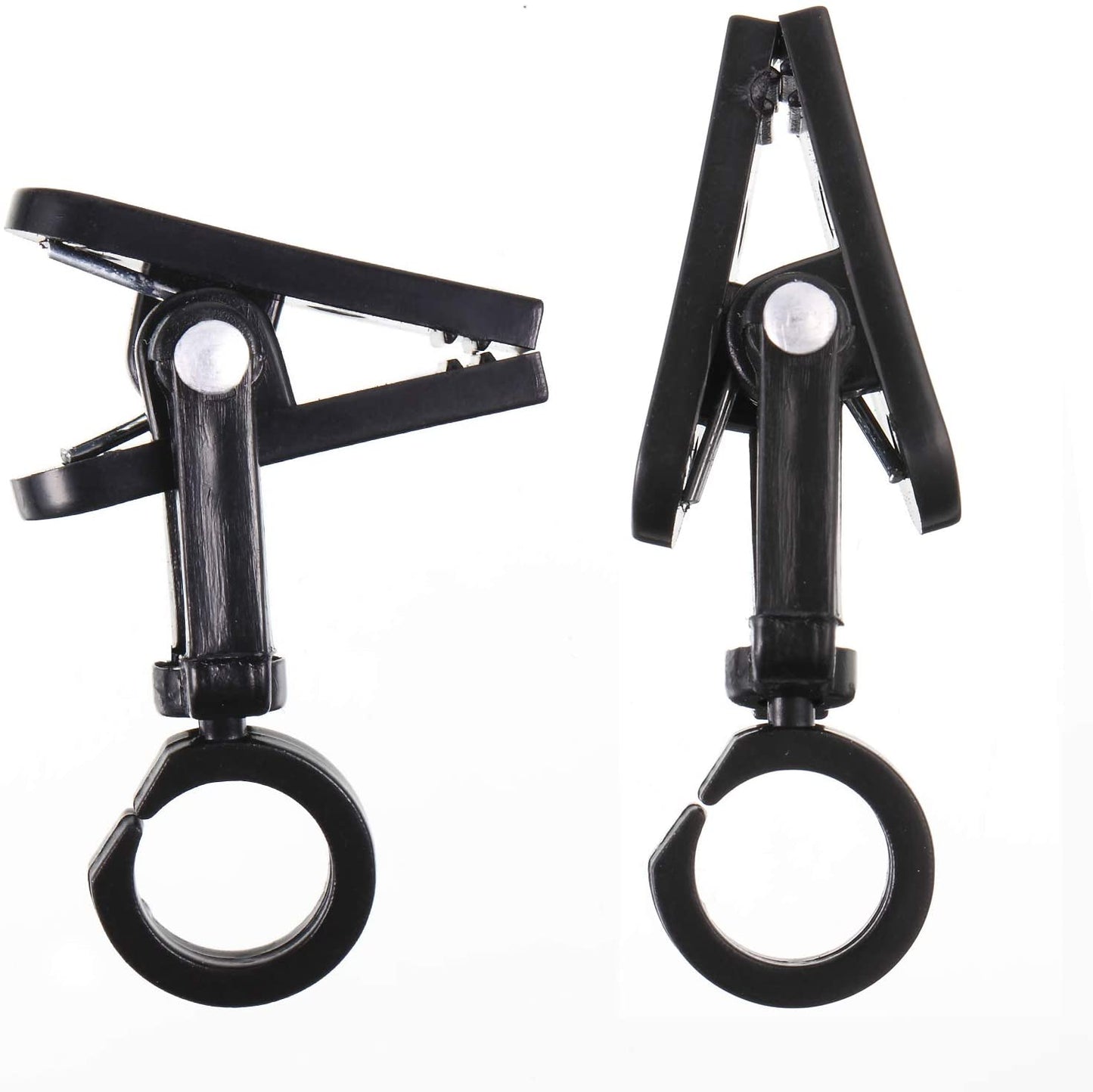 Gazebo Light Clips Hanging Clips Black Parasol Awning Garden Patio Set Decoration Clamps Fairy String LED Lights With Circlip Hooks - A-ZAREY