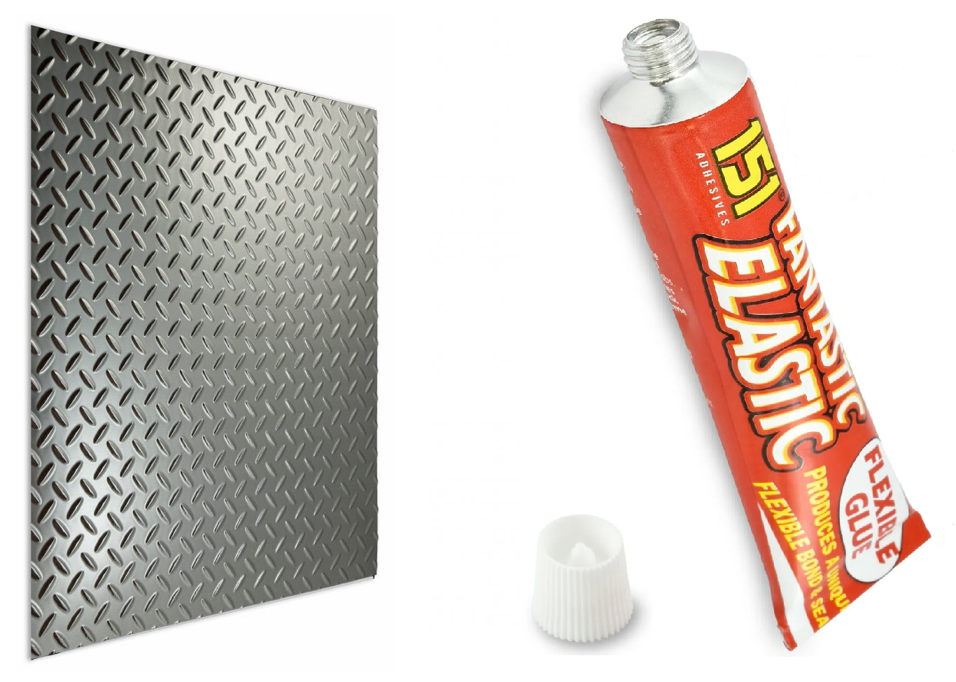 Metal Glue Flexible Adhesive Repair Water Proof Clear Quick Drying Fast Curing Steel Tile Bonding Agent High Impact Shock Resistant Bond Adhesive - A-ZAREY