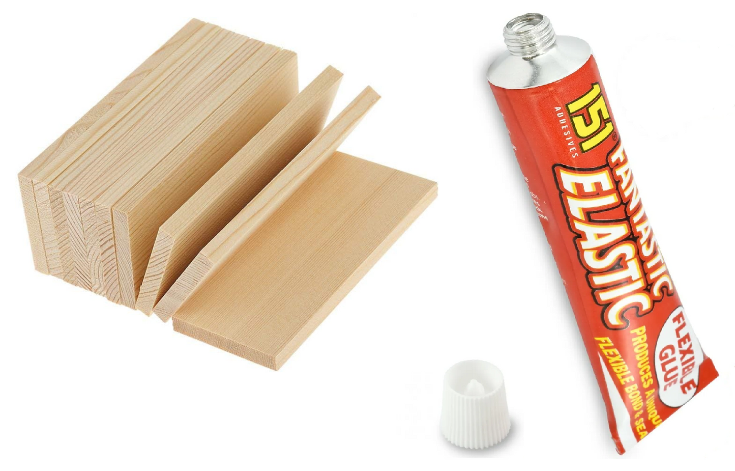 Wood Glue Flexible Adhesive Repair Water Proof Clear Quick Drying Fast Curing Timber Bonding Agent High Impact Shock Resistant Bond Adhesive - A-ZAREY