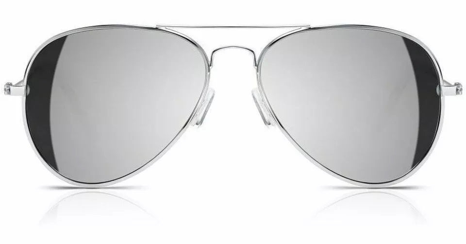 Freddie Mercury Glasses And Moustache Queen Fancy Dress Costume UV Sunglasses And Black Self Adhesive Tash And Case - A-ZAREY