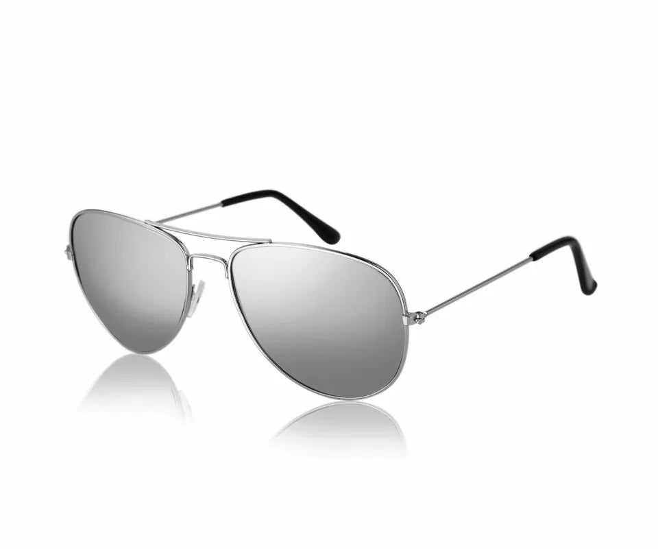 Freddie Mercury Glasses And Moustache Queen Fancy Dress Costume UV Sunglasses And Black Self Adhesive Tash And Case - A-ZAREY
