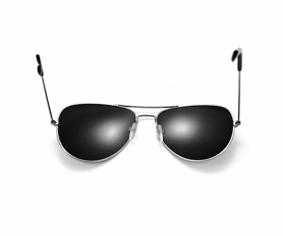 Freddie Mercury Glasses And Moustache Queen Fancy Dress Costume UV Sunglasses And Black Self Adhesive Tash And Case - A-ZAREY