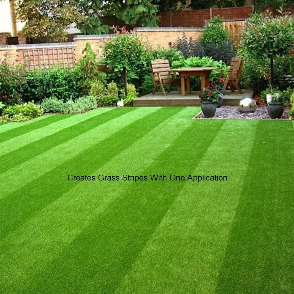 Synthetic Lawn Brush Rubber Bristled Cleaning Broom Rubber Bristles Repairs Cleans Lifts Flat Tired Grass Blades - A-ZAREY
