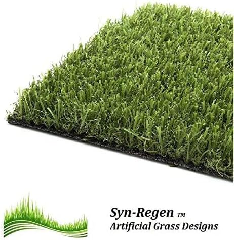 Synthetic Lawn Brush Rubber Bristled Cleaning Broom Rubber Bristles Repairs Cleans Lifts Flat Tired Grass Blades - A-ZAREY