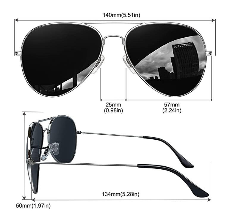 Freddie Mercury Glasses And Moustache Queen Fancy Dress Costume UV Sunglasses And Black Self Adhesive Tash And Case - A-ZAREY