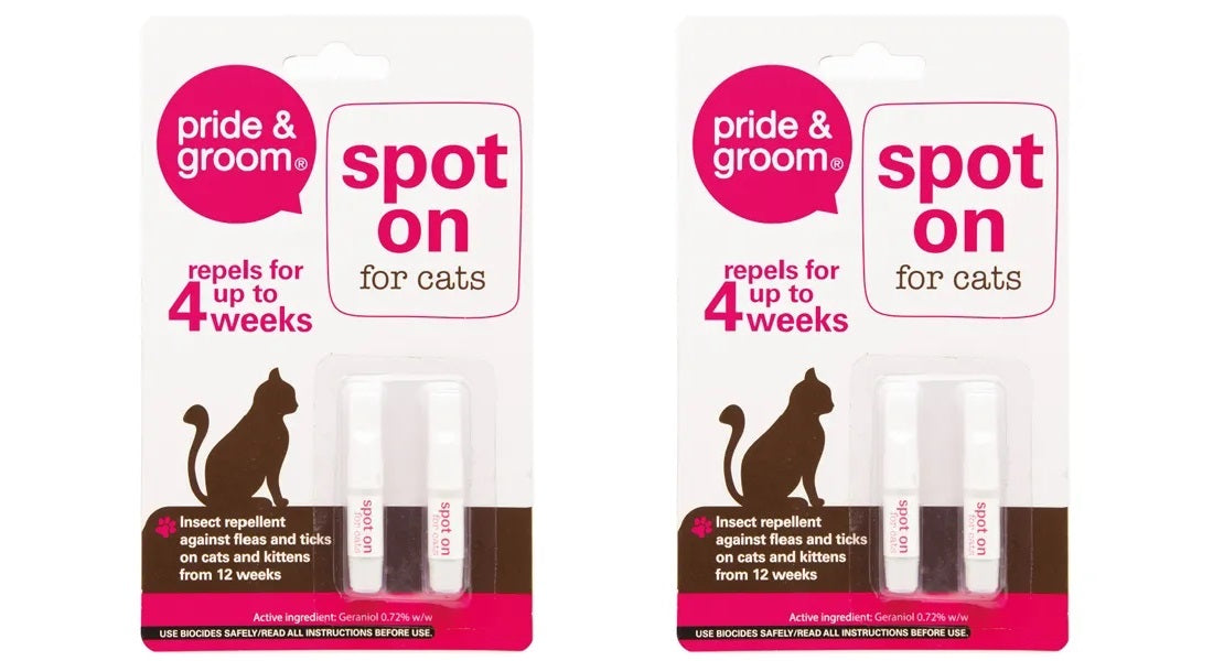 Cat And Kitten Flea Insect And Tick Repellent Treatment Spot On Fluid Drops 4 Weeks Safe And Effective Protection