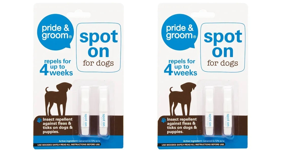 Dog And Puppy Flea Insect And Tick Repellent Treatment Spot On Fluid Drops 4 Weeks Safe And Effective Protection