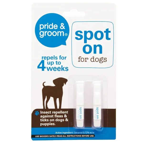 Dog And Puppy Flea Insect And Tick Repellent Treatment Spot On Fluid Drops 4 Weeks Safe And Effective Protection