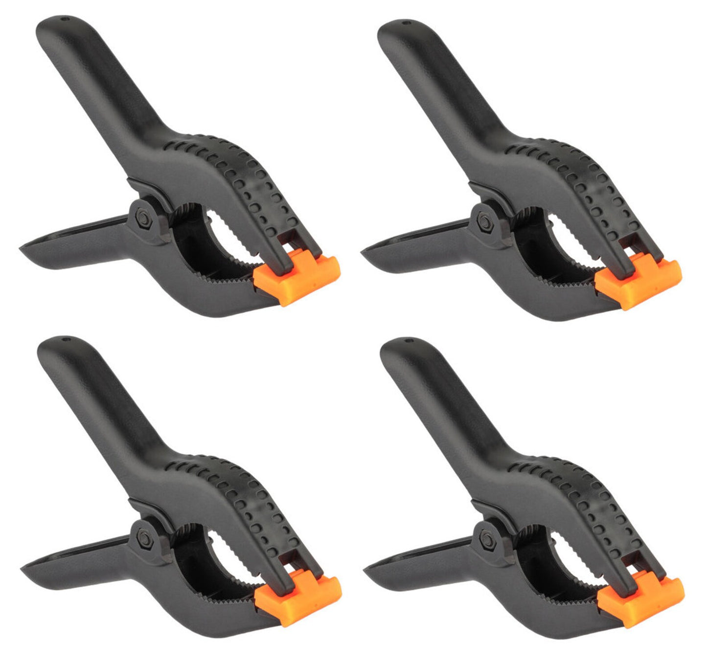 Gazebo Clamps Heavy Duty Curtain Securing Hanging Clips Black Parasol Awning Garden Patio Set Decoration Closure Clamps - A-ZAREY