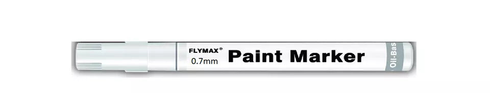 Oven Scratch Repair Pen White Paint Marker Filler Scratch Chip Remover Oil Based Touch Up Stick 0.7mm 2.5mm