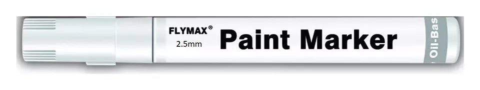 Oven Scratch Repair Pen White Paint Marker Filler Scratch Chip Remover Oil Based Touch Up Stick 0.7mm 2.5mm