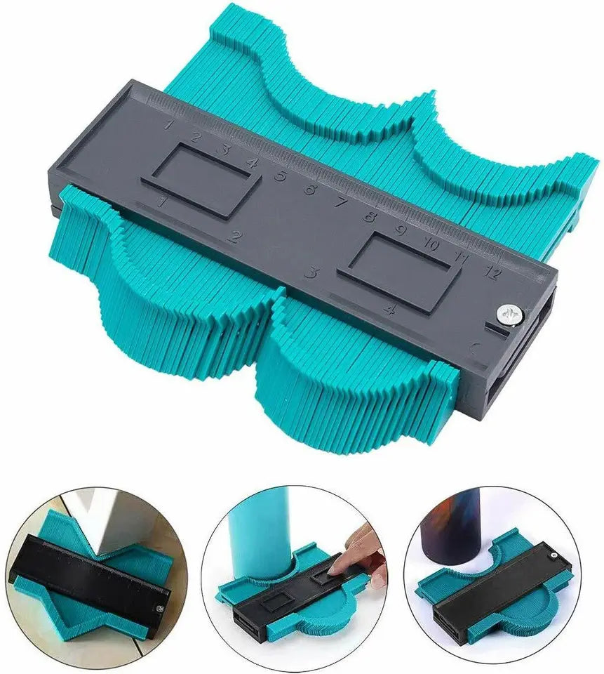 Complex Angle Contour Measuring And Duplicating Gauge Tool Duplicates Angles And Shapes For Precision Copying Of Shapes And Contours