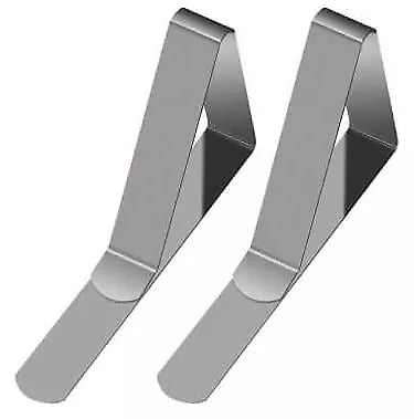 Conservatory Vertical Blinds Clips Window Hanging Blinds Clamps Gathering Retaining Holding Clips Stainless Steel Spring Loaded Brackets - A-ZAREY