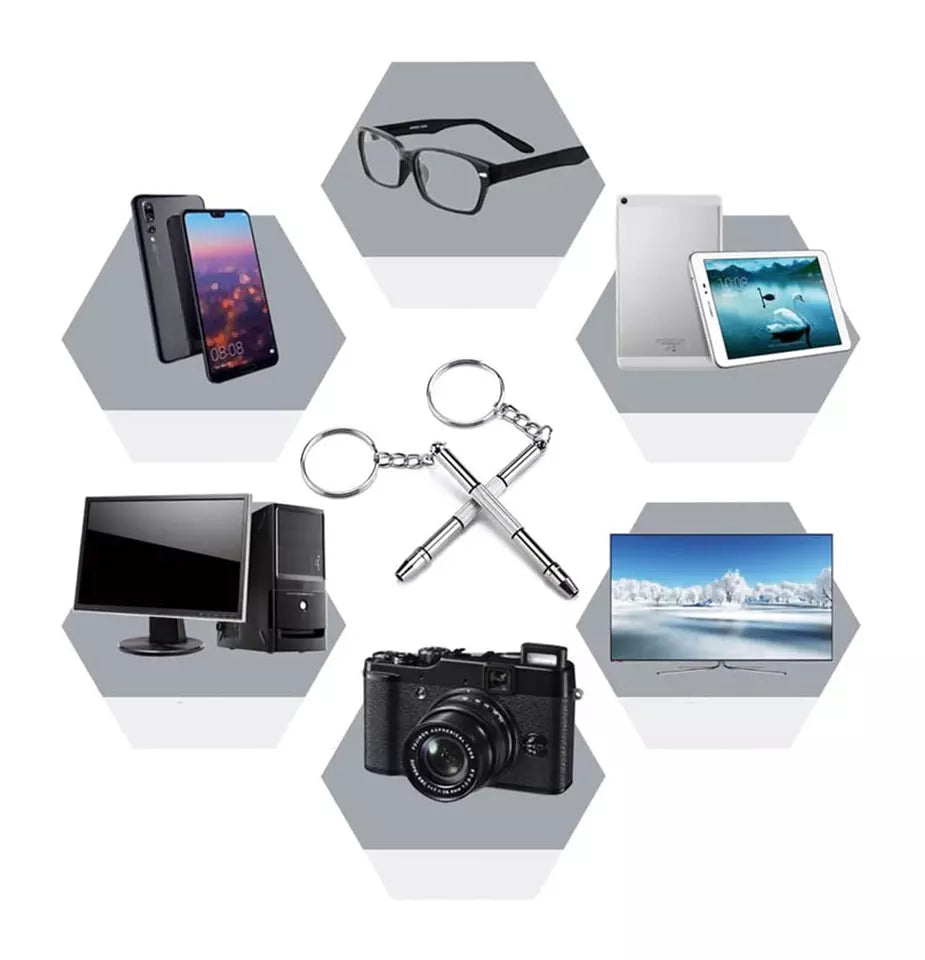 Reading Glasses Repair Kit 550 Pcs Multi Tool Kit Screws Nuts Washers Screw Driver Tweezers Silicone Nose Pads Ear Pads And Storage Box