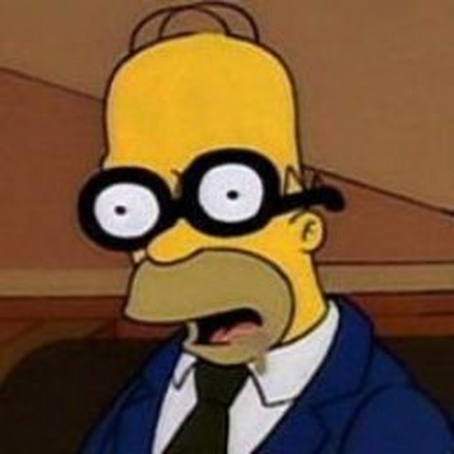 Homer Simpson Glasses Pretend Your Awake Glasses The Simpsons Fancy Dress Costume Homer Prentends Hes Awake On Jury Duty Service - A-ZAREY