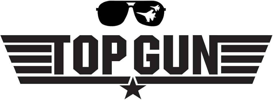 Top Gun Glasses Tom Cruise Pilot Sungasses Fancy Dress Costume Accessory Top Gun Sunglasses Black Lens Silver Frames Eyewear And Case - A-ZAREY
