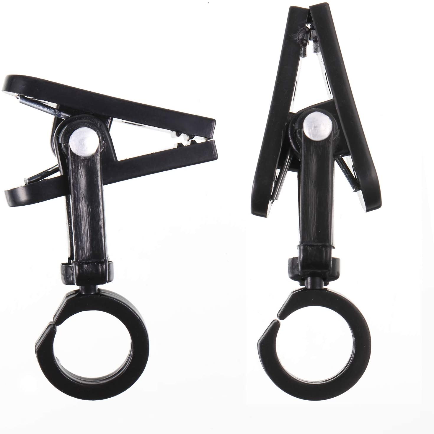 Gazebo Light Clips Hanging Clips Black Parasol Awning Garden Patio Set Decoration Clamps Fairy String LED Lights With Circlip Hooks - A-ZAREY