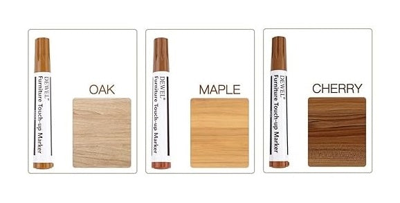 Furniture Scratch And Chip Repair Pen Brown Touch Up Marker For Wood Laminate Worktops Floors x3 Pens Maple Oak Cherry