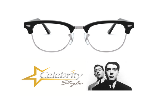 The Kray Twins Glasses And Case Ronnie Reggie Kray Mafia Fancy Dress Costume Replica Eye Glasses From The Film Legend - A-ZAREY