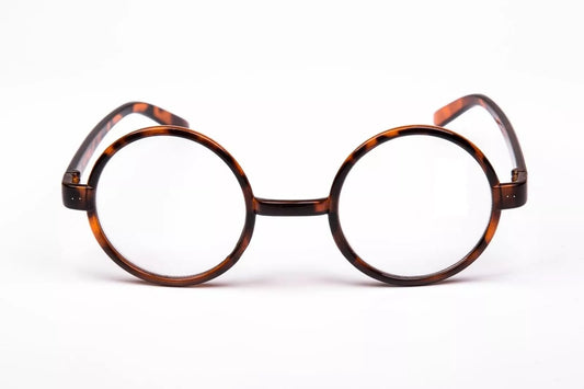 Thomas Shelby Glasses 50mm Lens Clear Neutral Round Series 5 UV Lens Composite Framed Vintage Retro Eye Glasses Spectacles - A-ZAREY